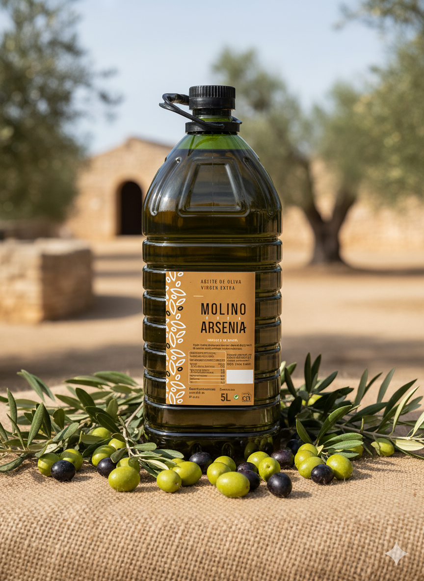 Garrafa Aceite de Oliva Virgen Extra 5L