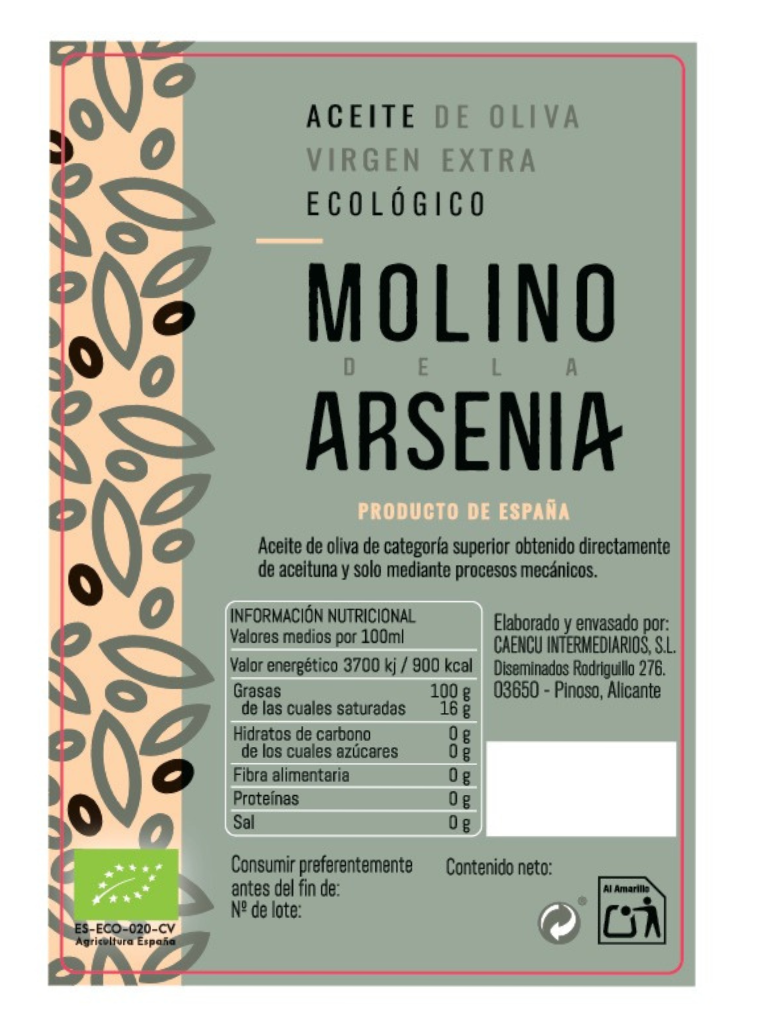Pack 15×1L AOVE Ecológico