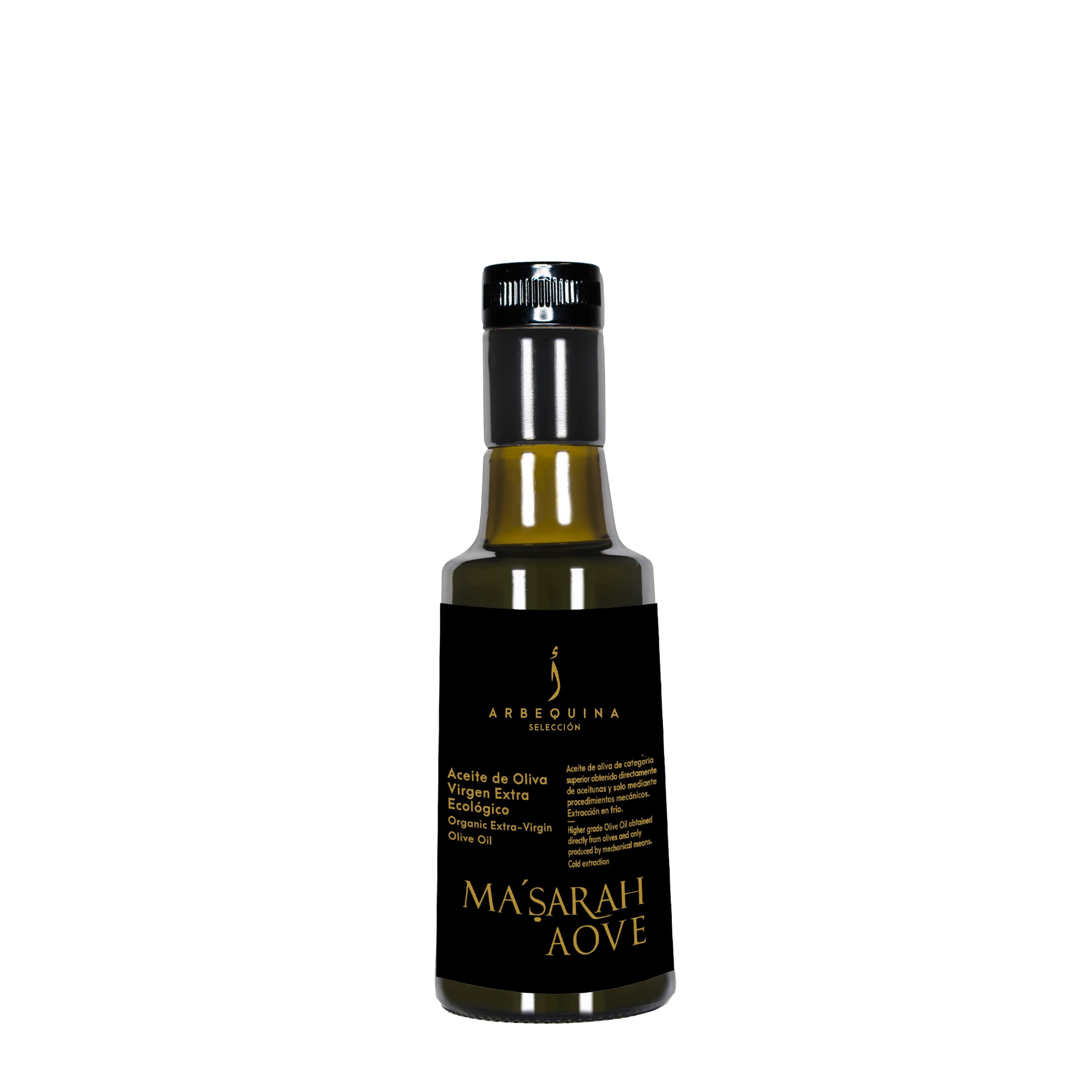 Ma’sarah Arbequina 250 ml – AOVE Ecológico Premium