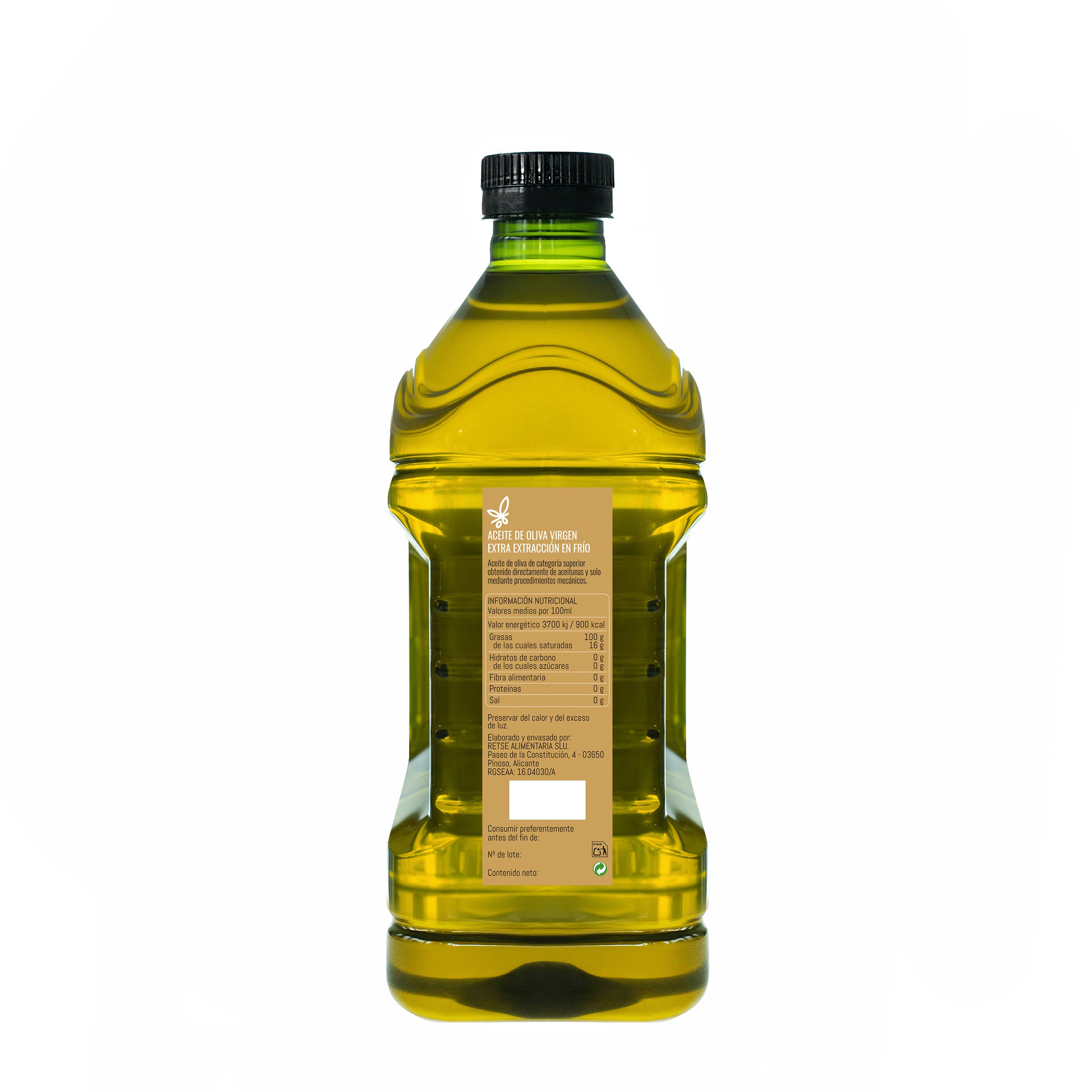 Aceite de Oliva Virgen Extra 2L